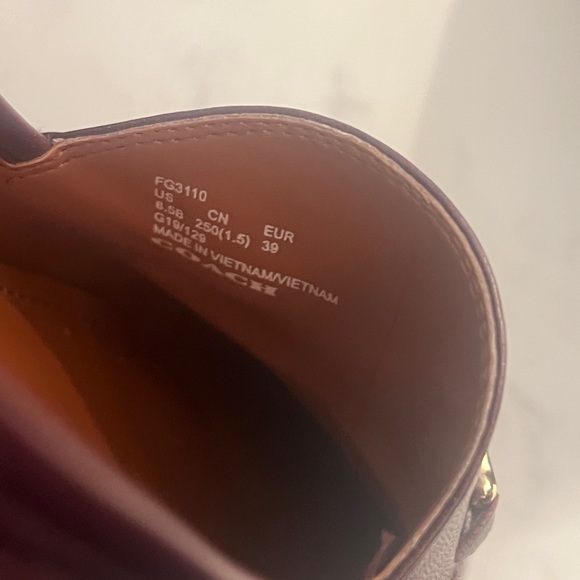 Coach leather loafers - Picture 3 of 6